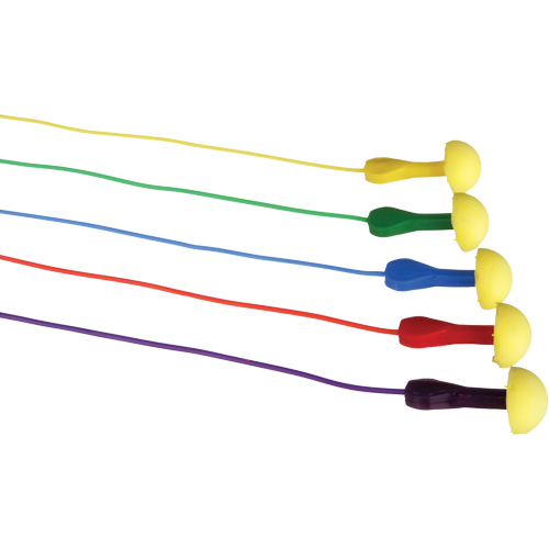 Bouchons d'oreilles rapides de style capsule E-A-R, Avec cordon, Vrac - Sachet coussin, 25 dB NRR, Taille unique Pronet Distribution