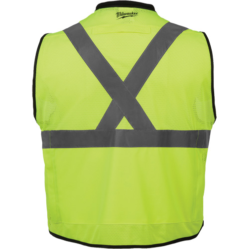 Performance Safety Vest, High Visibility Lime-Yellow, Large/X-Large Pronet Distribution