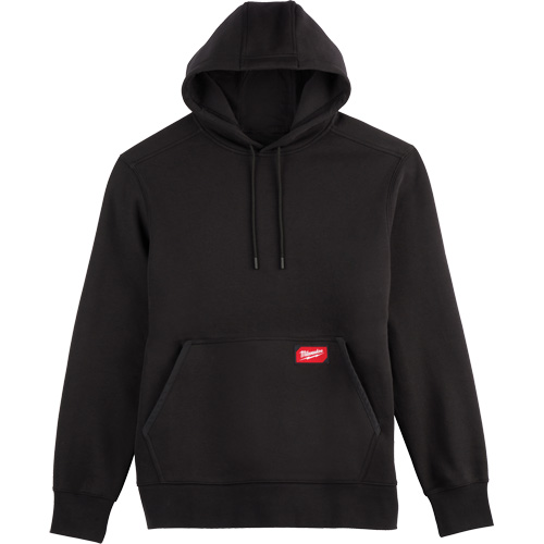 Midweight Pullover Hoodie, Men's, Small, Black Pronet Distribution