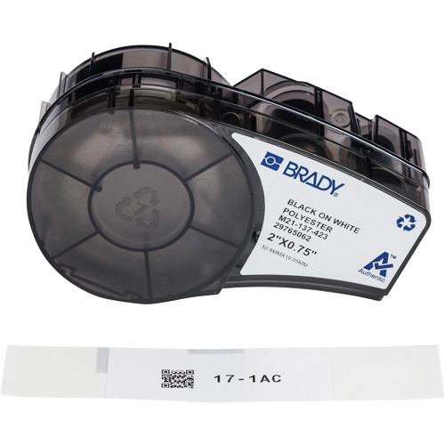 Harsh Environment Multi-Purpose Labels with Ribbon, Black Pronet Distribution