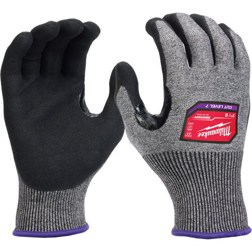 High-Dexterity Dipped Gloves, Size Small, 18 Gauge, Nitrile Coated, Nylon/Polyethylene/Tungsten Shell, ASTM ANSI Level A7/EN 388 Level 4 Pronet Distribution