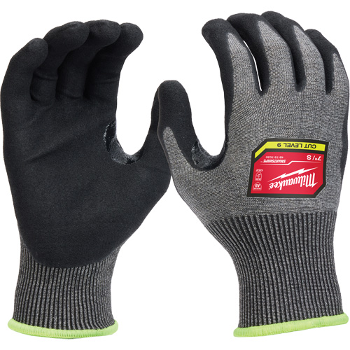 High-Dexterity Dipped Gloves, Size Large, 18 Gauge, Nitrile Coated, Nylon/Polyethylene/Tungsten Shell, ASTM ANSI Level A9/EN 388 Level F Pronet Distribution