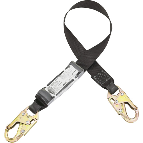 Dynamic Dyna-ONE Lanyard, 4', Locking Snap Hook Center, Locking Snap Hook Leg Ends, Polyester Pronet Distribution