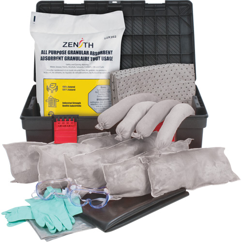 Tool Box Spill Kit, Universal, Bin, 31 US gal. Absorbancy Pronet Distribution