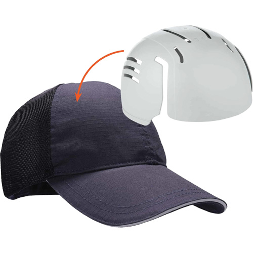 Casquette de baseball standard Skullerz 8946 avec encart, Bleu marin Pronet Distribution
