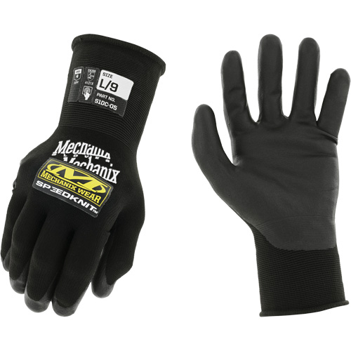 Speedknit Work Gloves, 7, Polyurethane Coating, 15 Gauge, Nylon Shell Pronet Distribution