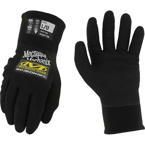 Speedknit Thermal Gloves, Size 7, 15 Gauge, Nitrile Coated, Nylon Shell, ASTM ANSI Level A2 Pronet Distribution