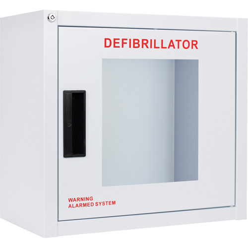 Grande armoire standard pour DEA avec alarme, Zoll AED Plus/Zoll AED 3/Cardio-Science/Physio-Control Pour, Non m&eacute;dical Pronet Distribution