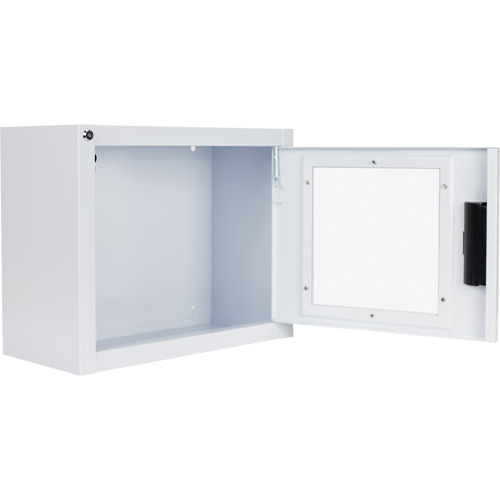 Standard Compact AED Cabinet with Alarm, Philips/Defibtech/Heartsine For, Non-Medical Pronet Distribution