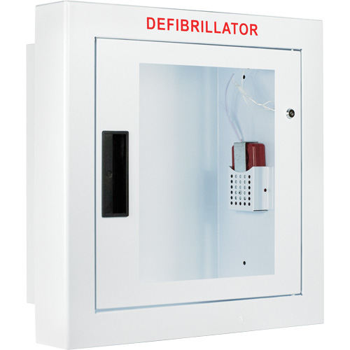 Grande armoire semi-encastr&eacute;e avec alarme, Zoll AED Plus/Zoll AED 3/Cardio-Science/Physio-Control Pour, Non m&eacute;dical Pronet Distribution