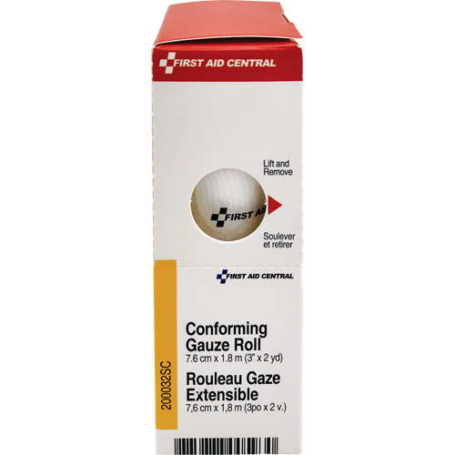 Recharge de bandage en gaze &eacute;tirable et conforme SmartCompliance, Rouleau, 6' lo x 3" la, St&eacute;rile, Dispositif m&eacute;dical Classe 1 Pronet Distribution