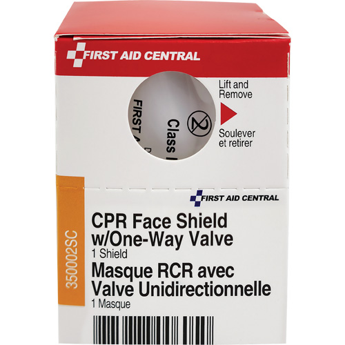 SmartCompliance&reg; Refill CPR Faceshield with One-Way Valve, Single Use Faceshield, Class 2 Pronet Distribution