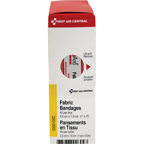Recharge de bandages adh&eacute;sifs SmartCompliance, Rectangulaire/carr&eacute;e, 3", Tissu, Non st&eacute;rile Pronet Distribution