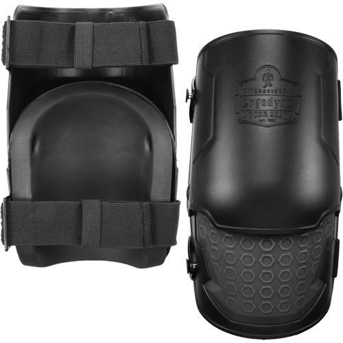 ProFlex 360 Hard Shell Hinged Knee Pads, Buckle Style, Rubber Caps, Foam Pads Pronet Distribution