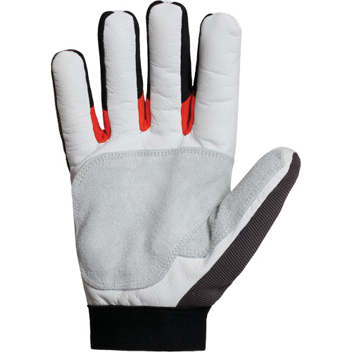 Gants de m&eacute;canicien Clutch Gear Thinsulate, Paume Cuir fleur de ch&egrave;vre/Cuir refendu, Taille Petit/7 Pronet Distribution