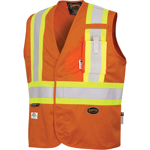 7728 Veste r&eacute;sistante aux arcs &eacute;lectriques FR-Tech, Petit, Orange haute visibilit&eacute;, 10 cal/cm² Pronet Distribution