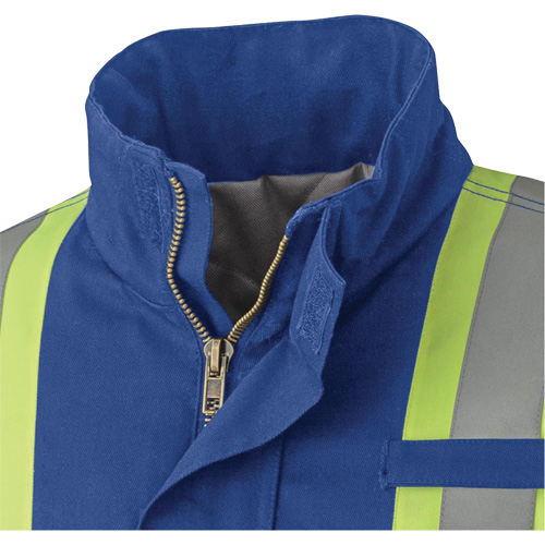5523 Flame-Resistant Safety Parka, Small, Royal Blue, 58 cal/cm² Pronet Distribution