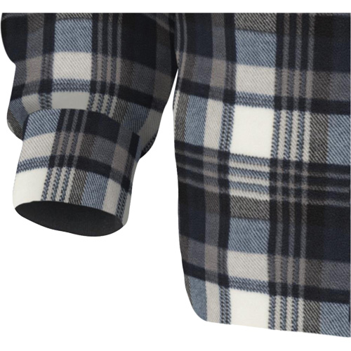 415BG Quilted Hooded Shirt, Men's, X-Small, Multi-Colour Pronet Distribution