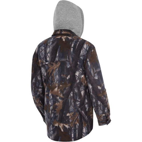 415CM Quilted Hooded Shirt, Men's, X-Small, Multi-Colour Pronet Distribution