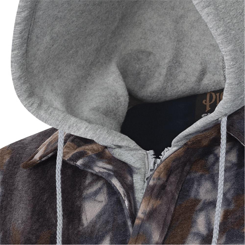 415CM Quilted Hooded Shirt, Men's, X-Small, Multi-Colour Pronet Distribution