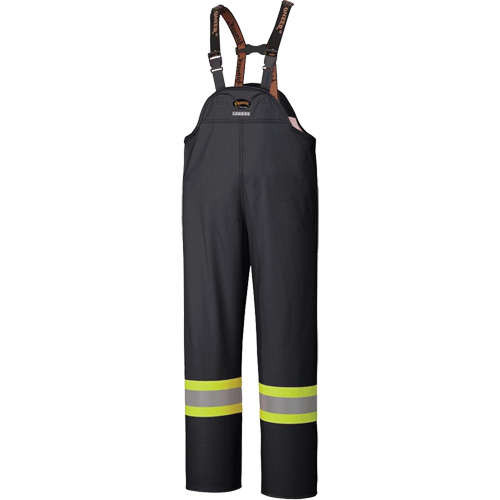 5895BK Salopettes extensibles imperm&eacute;ables et ignifuges, T-petit, Noir Pronet Distribution