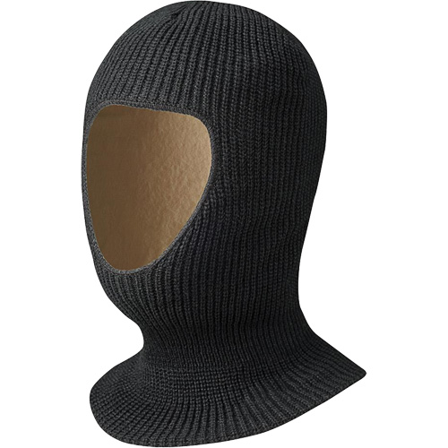 5562A Cagoule doubl&eacute;e &agrave; un trou, Noir Pronet Distribution