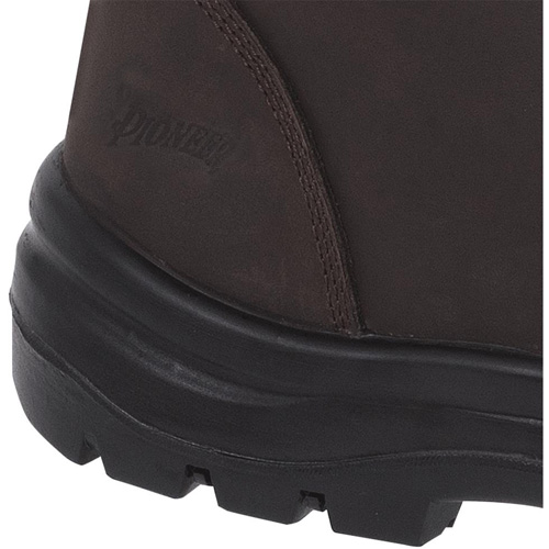 1028 Bottes de travail 8" marron, Cuir, Embout Acier, Taille 10 Pronet Distribution