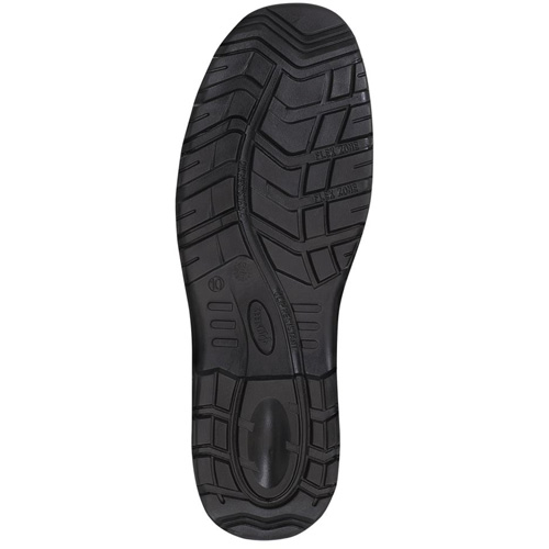 1027 Bottes de travail 8" noires, Cuir, Embout Acier, Taille 10 Pronet Distribution