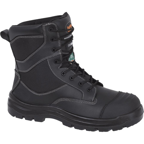1050 Bottes de s&eacute;curit&eacute; composites noires, Cuir, Taille 14, Imperm&eacute;able Pronet Distribution