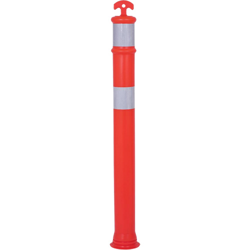 191 Poteau haute visibilit&eacute;, Orange Pronet Distribution