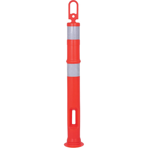 192 Poteau haute visibilit&eacute; &agrave; boucle, Orange Pronet Distribution