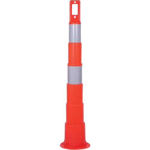 2319 Poteau d&eacute;lin&eacute;ateur empilable, Orange Pronet Distribution