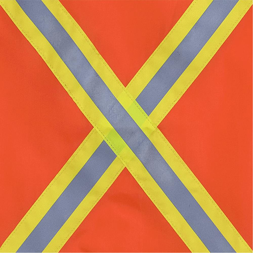 353 Drapeau avec bande r&eacute;fl&eacute;chissante, Polyester Pronet Distribution