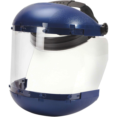 Masque protecteur avec coque double de la s&eacute;rie 380 Premium, Ac&eacute;tate, Suspension Rochet Pronet Distribution