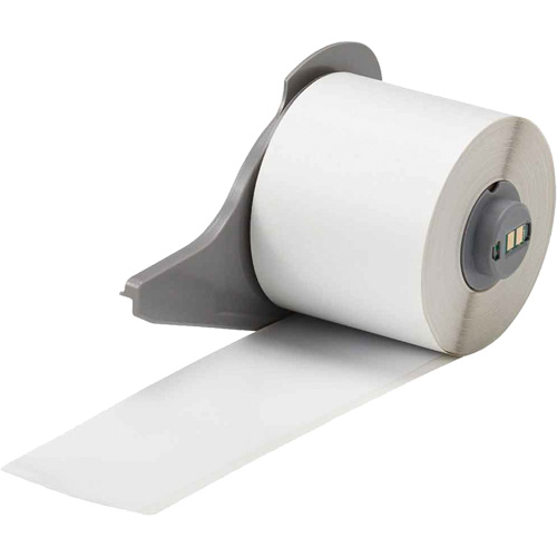 Ruban adh&eacute;sif permanent toutes saisons pour &eacute;tiquettes, Vinyle, Blanc, Largeur de 2" Pronet Distribution