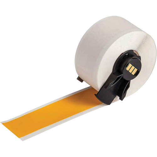 Multi-Purpose Label Tape, Vinyl, Yellow, 1" Width Pronet Distribution