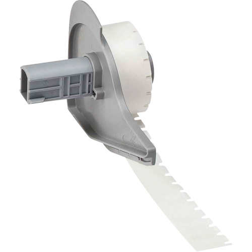 Harsh Environment Multi-Purpose Labels, Polyester, 0.35" L x 0.2" H, Black on Clear Pronet Distribution