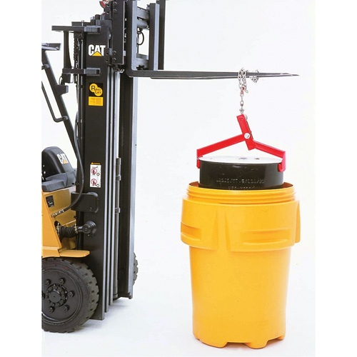Ultra-Drum Lifter, 55 gal. US (45 gal. imp.), Cap. 1000 lb/453 kg Pronet Distribution