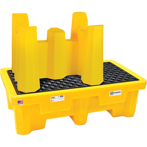 Syst&egrave;me de confinement Ultra-Drum sans drain pour 4 barils, 53" lo x 53" la x 77,8" ha, 3000 gal. US Capacit&eacute; Pronet Distribution