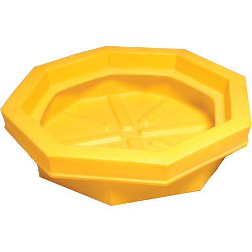 Ultra-Drum Tray sans grille, 32" lo x 32" la x 8,1" h, Cap. de d&eacute;versement 22,8 gal. US Pronet Distribution