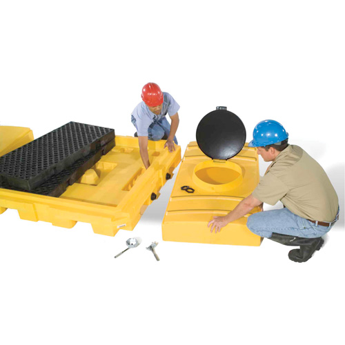 R&eacute;servoir dexpansion pour Ultra-Modular IBC Spill Pallets Pronet Distribution