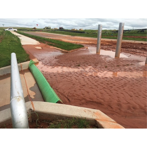 Green Ultra-Silt Dike&reg;, 7' L x 5' W Pronet Distribution