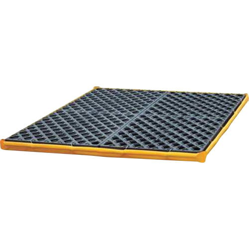 Ultra-Spill Deck flexible, 4 barils, Capacit&eacute; de d&eacute;versement 22 gal. US, 48" x 48" x 2,5" Pronet Distribution