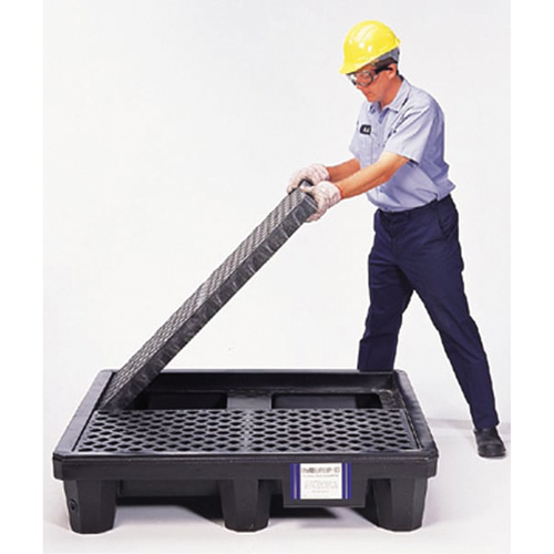 4-Drum Economy Ultra-Spill Pallet&reg;, 66 US gal. Spill Capacity, 53" x 53" x 11.8" Pronet Distribution