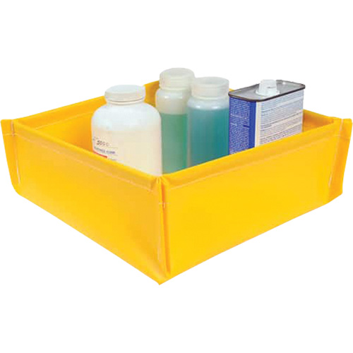 Flexible Ultra-Utility Tray, 12" lo x 12" la x 4,8" h, Cap. de d&eacute;versement 1,5 gal. US Pronet Distribution