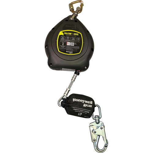 Falcon+ Edge Self-Retracting Lifeline, 20', Galvanized Steel, Swivel Pronet Distribution