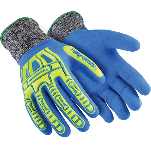 Gants r&eacute;sistants aux coupures Rig Lizard Fluid 7102, Taille 5/2T-petit, Calibre 13, Rev&ecirc;tement Nitrile, Enveloppe en Fibre de verre/PEHP, ASTM ANSI niveau A4 Pronet Distribution