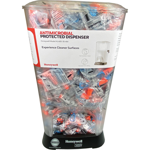 Distributeur de bouchons doreille filaires HL400 AM avec boîte de bouchons doreille Max-30 Pronet Distribution