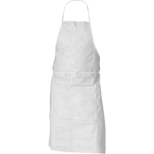 KleenGuard A10 Apron, Polyethylene, White, 28" W x 36" L Pronet Distribution