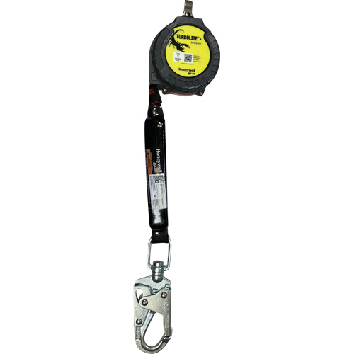 Miller TurboLite+ Scorpion Personal Fall Limiter, 9', Web, Swivel Pronet Distribution
